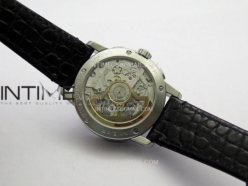 Code 11.59 Chrono 26393 SS APSF 1:1 Best Edition Blue Dial On Black Leather Strap Super Clone SA4401